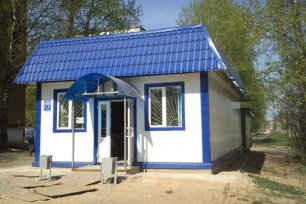 Работы, выполненные компанией Альянс -  Торговый павильон на 80 кв.м., п. Жешарт, Респ. Коми
