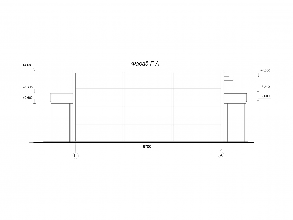 3D визуализация Контрольно-пропускной пункт из сэндвич-панелей - фото 11